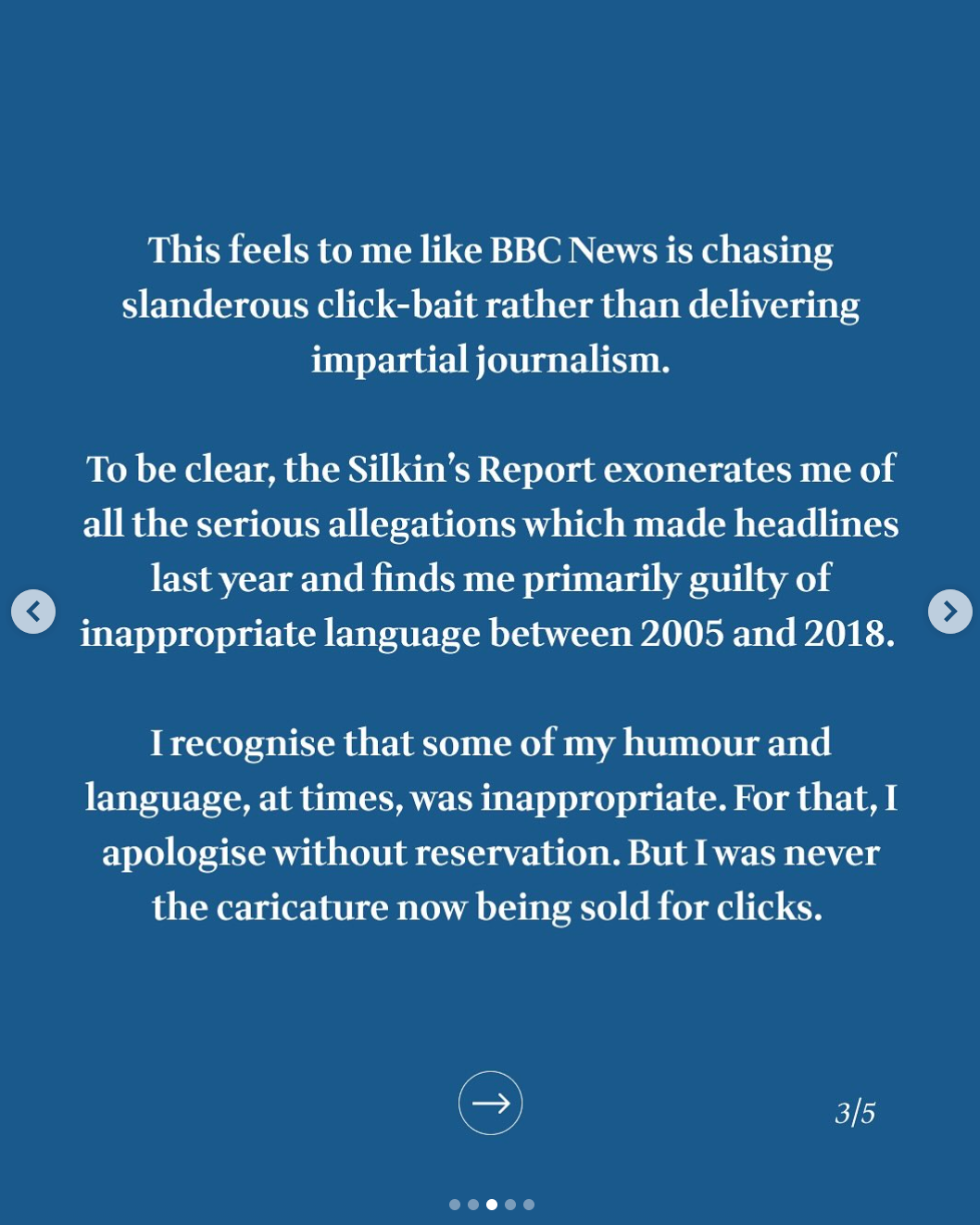 Gregg Wallace says he's 'primarily guilty' in Instagram post about misconduct allegations