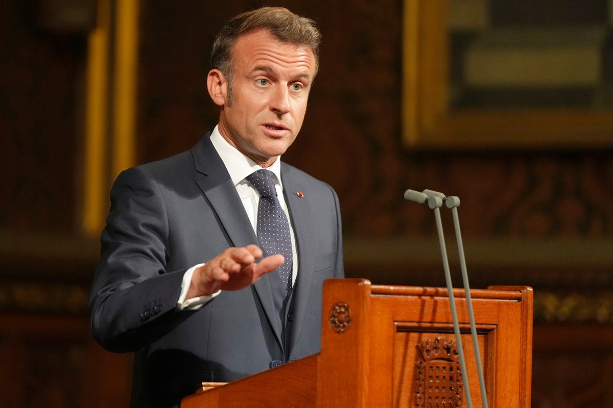 Macron tells parliament immigration is a challenge that France and UK ‘must fix together’