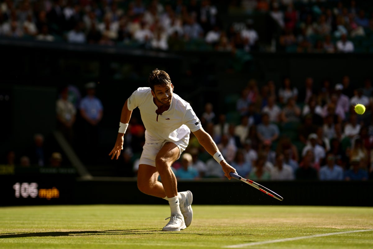 Cameron Norrie v Carlos Alcaraz – Wimbledon live: Last Brit standing trails defending champion in quarter-finals