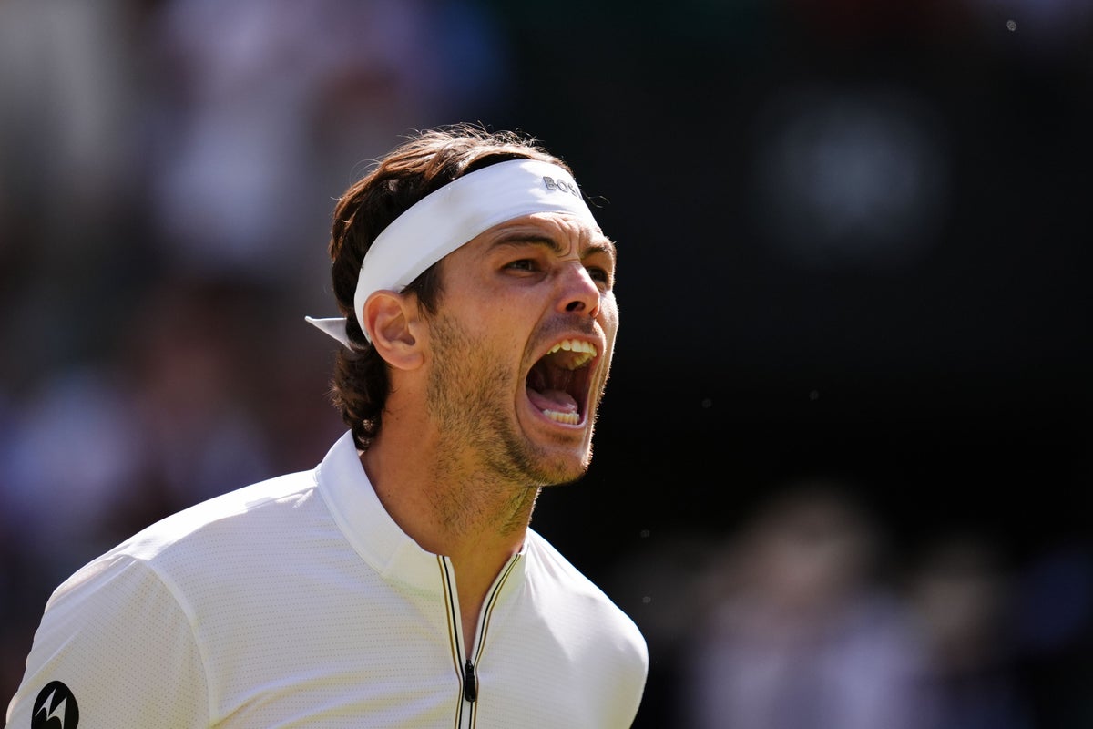 Taylor Fritz overcomes medical timeout and rogue tech to reach Wimbledon semis