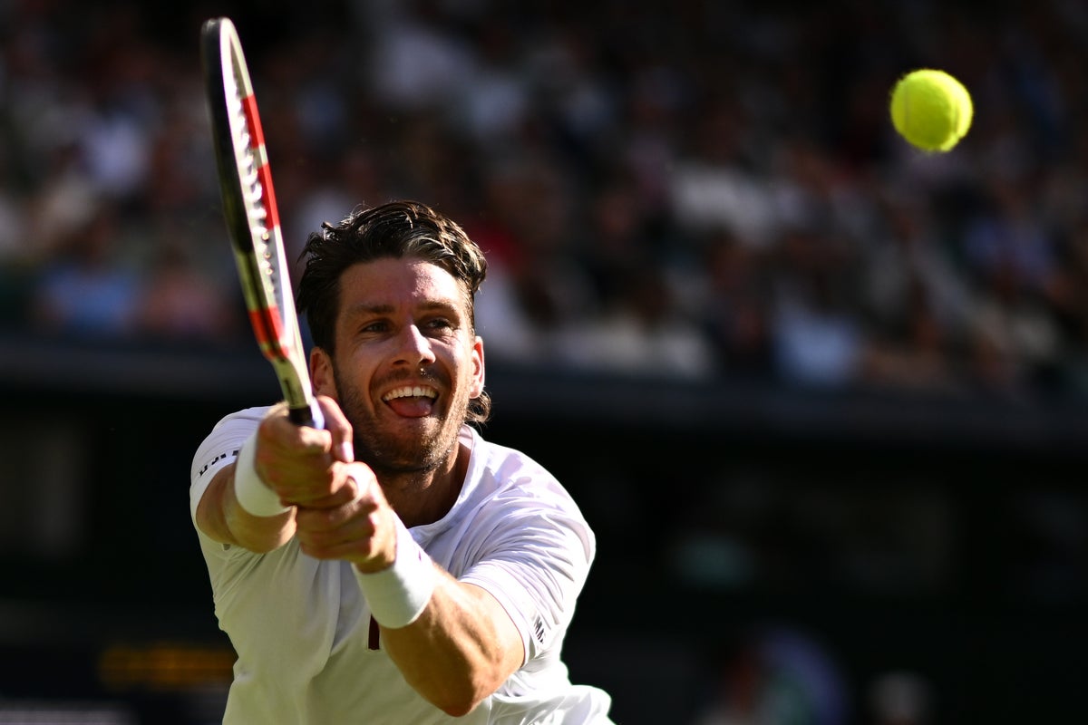 Cameron Norrie v Carlos Alcaraz – Wimbledon live: Last Brit standing on verge of quarter-final exit