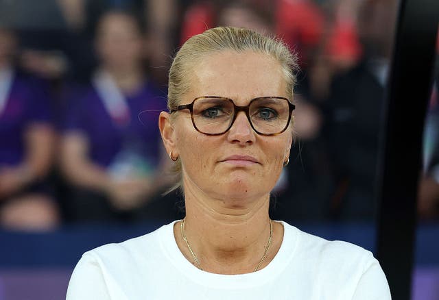 <p>Sarina Wiegman has told her players to draw a line under Saturday’s dismal defeat to France</p>