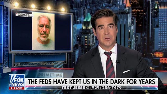 <p>Fox News host Jesse Watters took aim at the Trump DOJ and FBI over the Epstein memo that concludes there was no "client list," saying "this just reeks." </p>