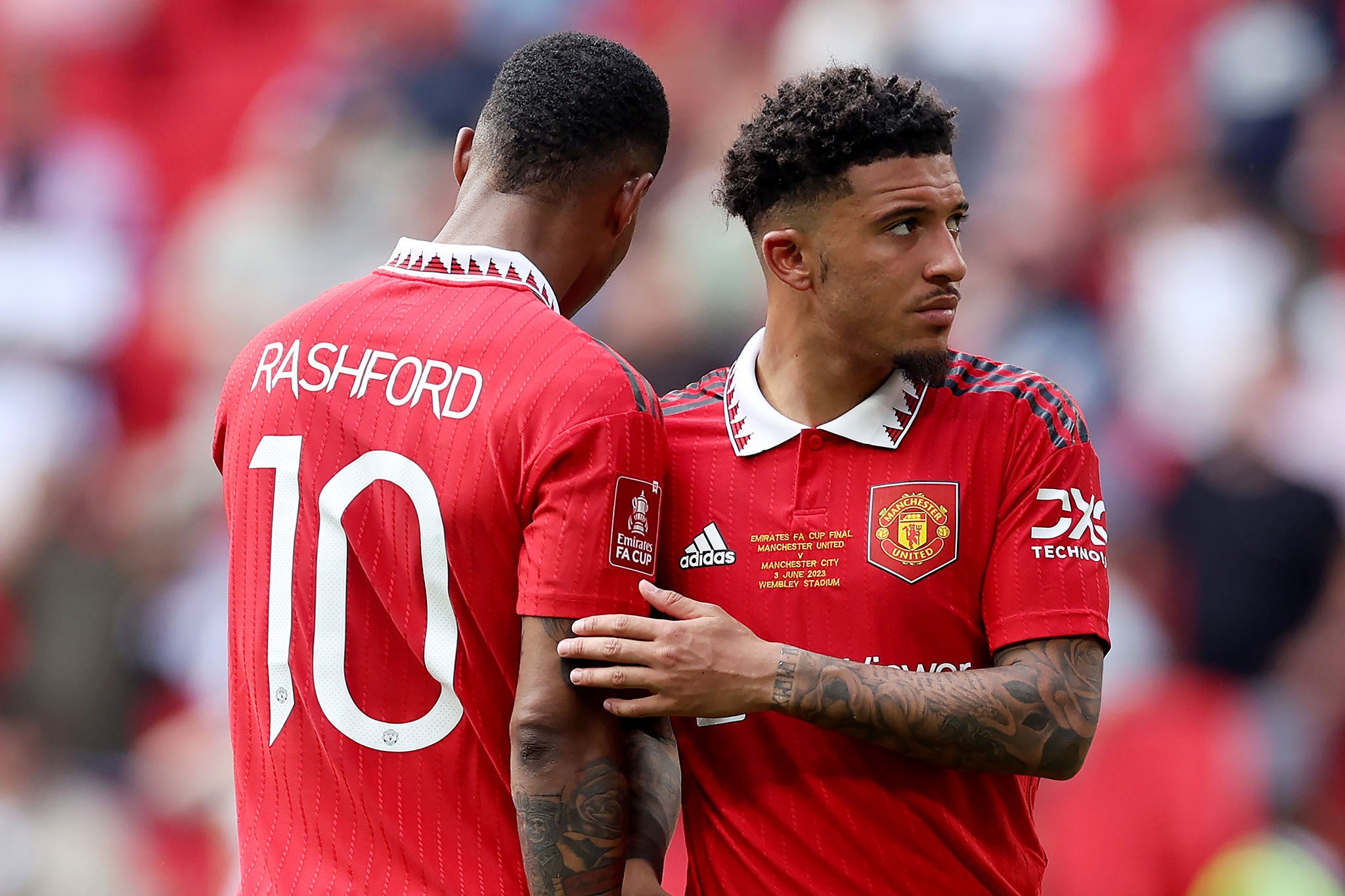 Jadon Sancho parece pronto para deixar o Manchester United