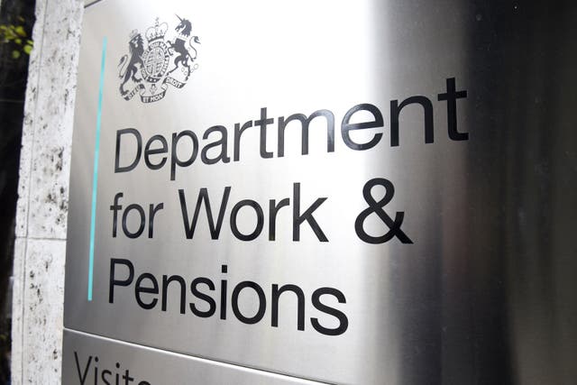 The Department for Work and Pensions will try to steer the Universal Credit Bill through its final Commons stages (Kirsty O’Connor/PA)