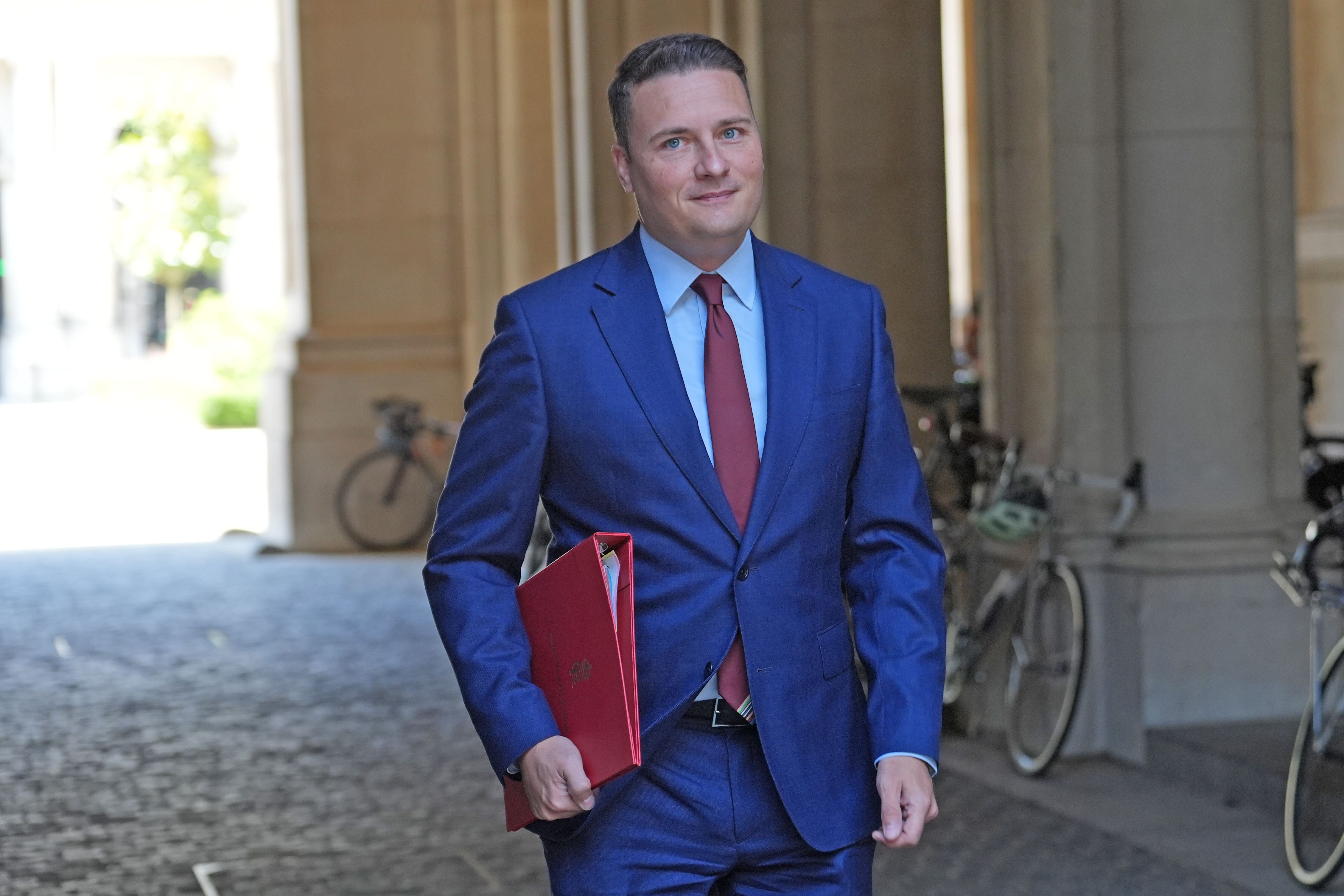 Health Secretary Wes Streeting (Lucy North/PA)