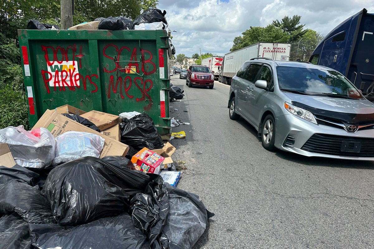 Sanitation workers remain on strike with mounds of trash piling up in several cities