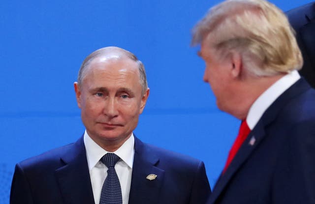 <p>Marco Rubio suggested that Donald Trump’s patience was waning with Vladimir Putin as the war continued</p>
