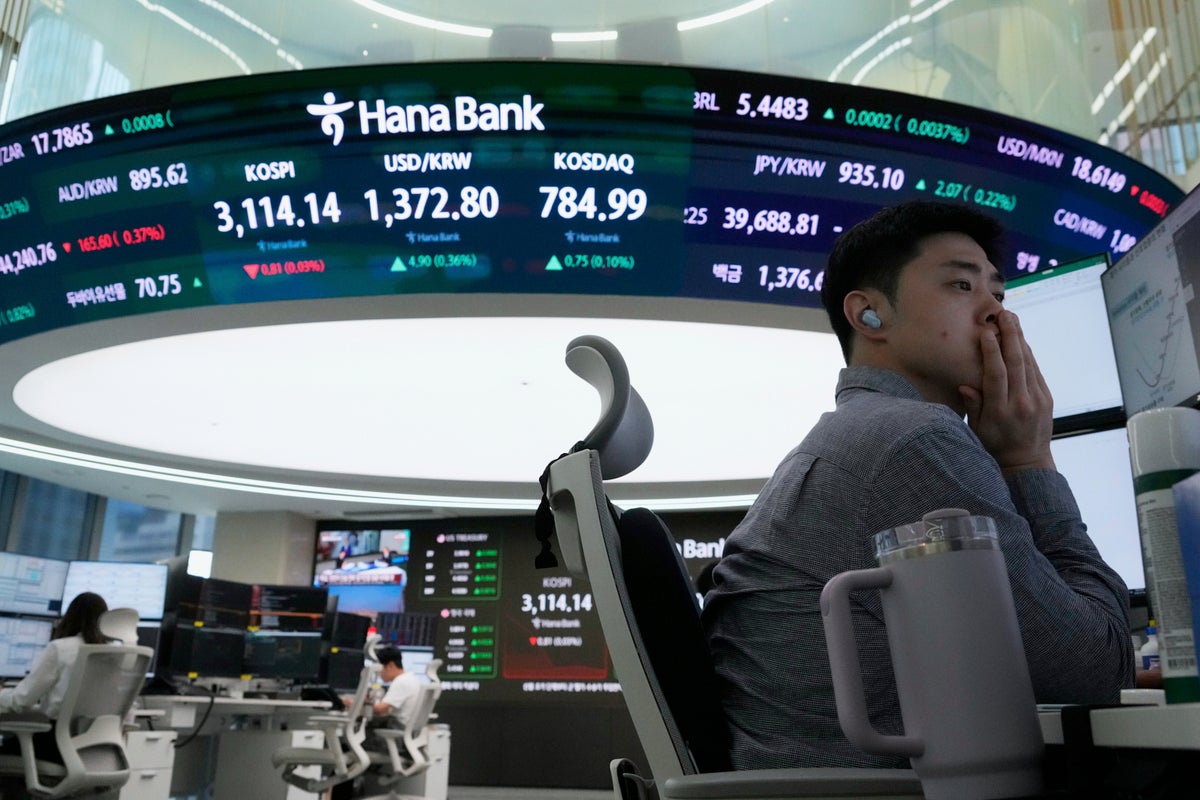 Shares in Asia are mixed amid Trump's new tariff deadlines