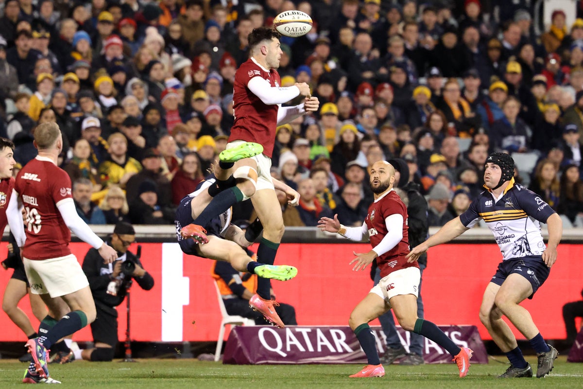 Brumbies vs British and Irish Lions live: Latest score and updates as tourists rocked by fast start