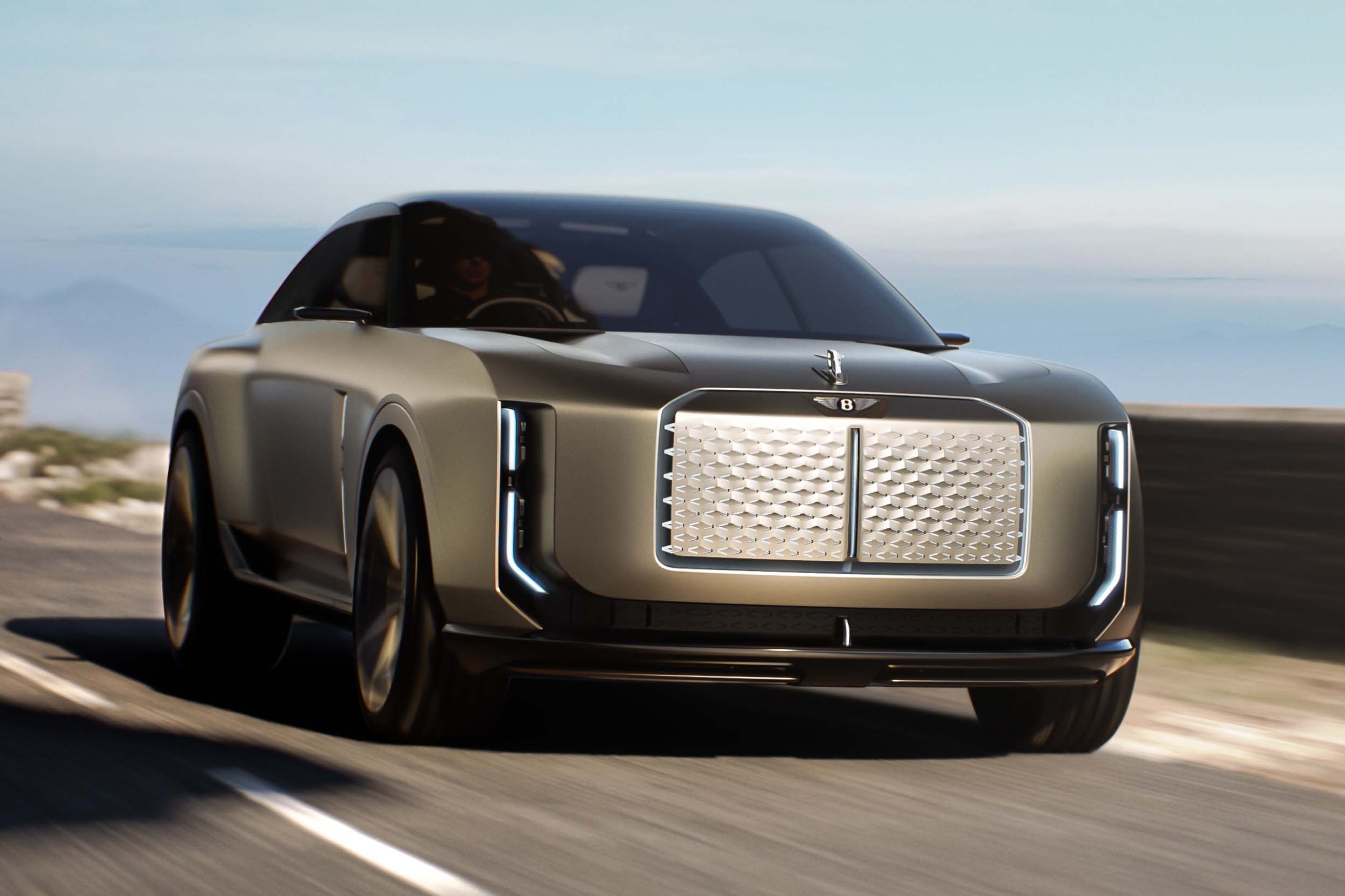 Bentley's EXP 15 concept previewed the look of the new Bentley Torcal luxury urban SUV (Bentley)