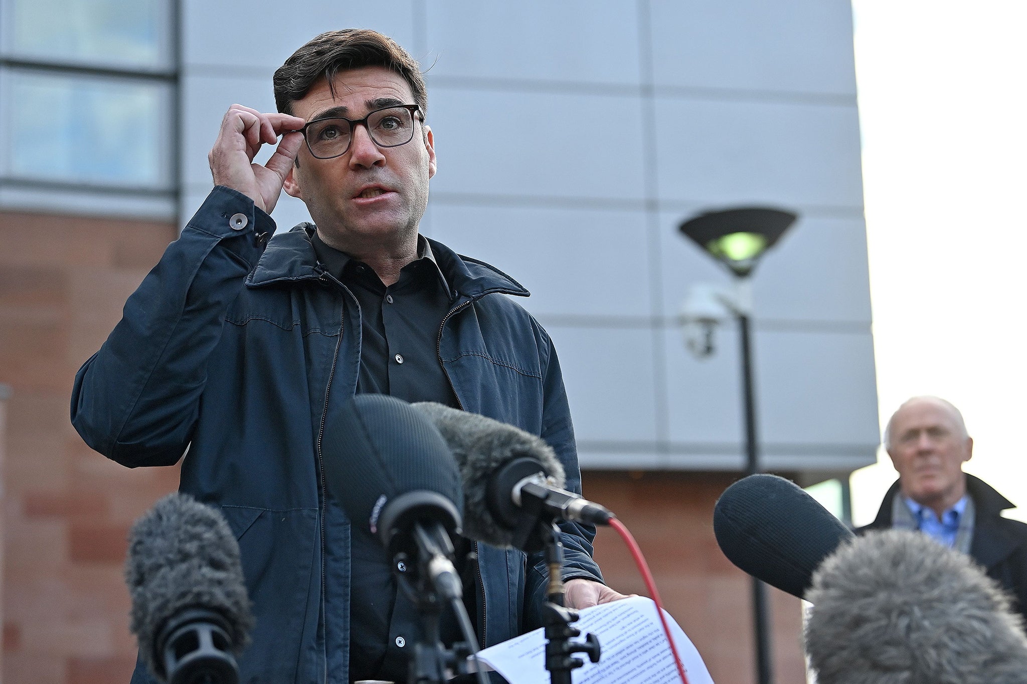 Andy Burnham said the contest ‘needs to be a bit of a reset for the government’