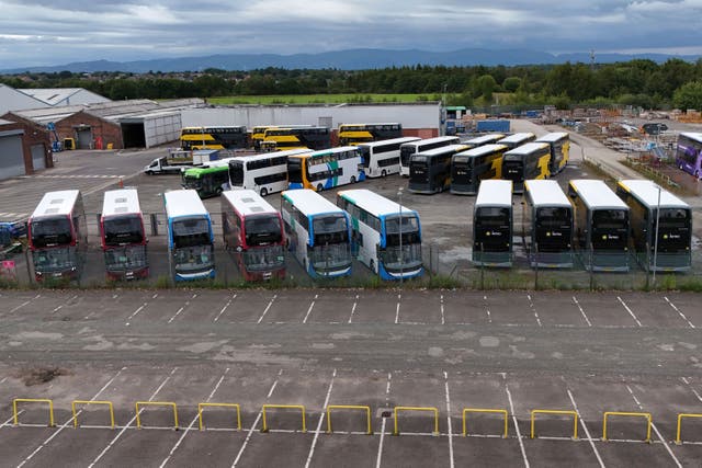 The Scottish Parliament’s Economy and Fair Work Committee said it was ‘deeply concerning’ to hear about the potential loss of 400 jobs at Alexander Dennis (Andrew Milligan/PA)