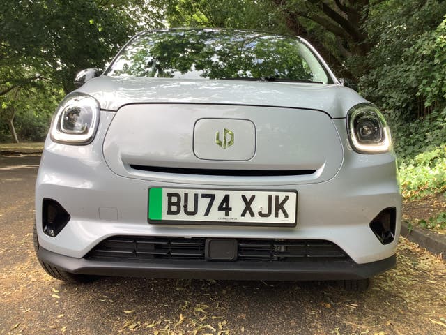 <p>The Leapmotor T03 is on sale in the UK through car giant Stellantis</p>