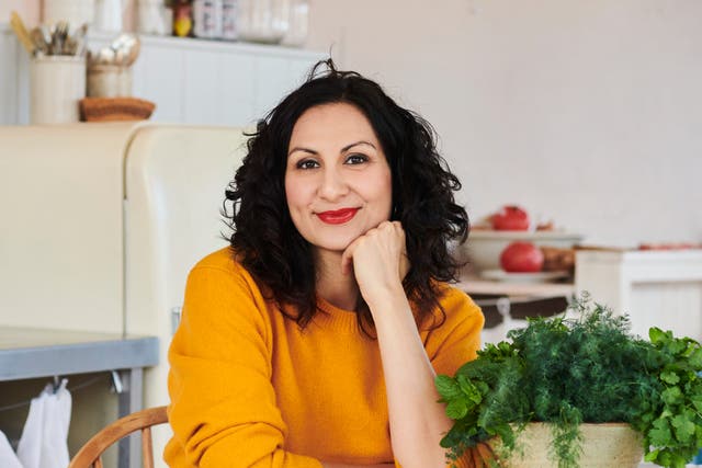 <p>Khan draws on memories of her Iranian grandparents’ farm and her Pakistani father’s kitchen to create recipes rooted in comfort, culture and connection</p>