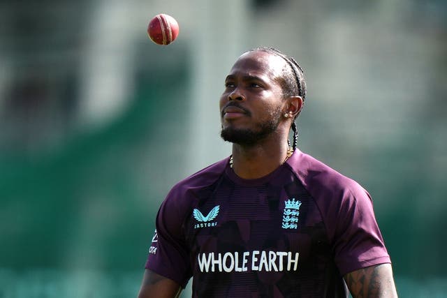 Jofra Archer will make his England Test comeback at Lord’s this week (Bradley Collyer/PA).