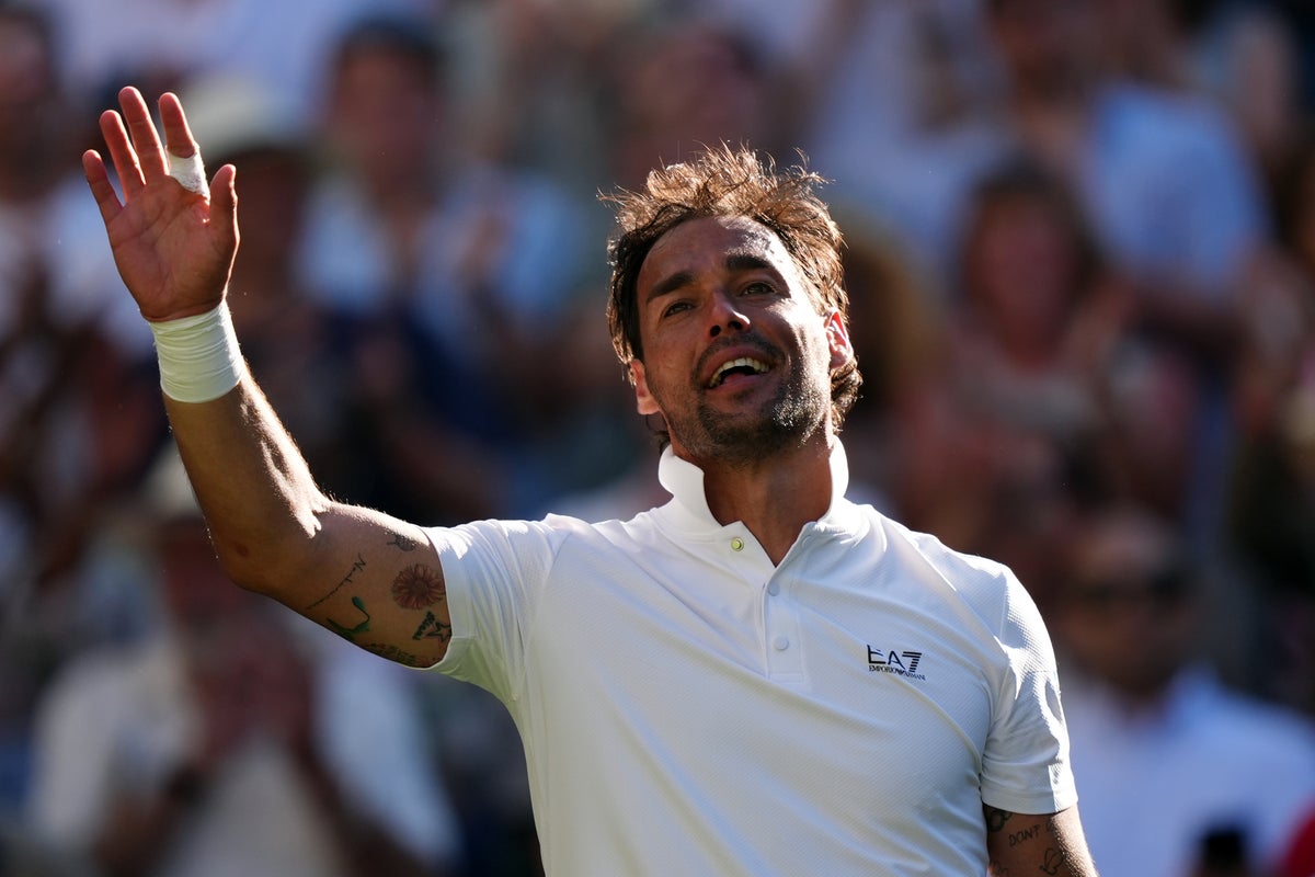 Fabio Fognini retires from tennis after Wimbledon epic with Carlos Alcaraz: ‘The best way to say goodbye’