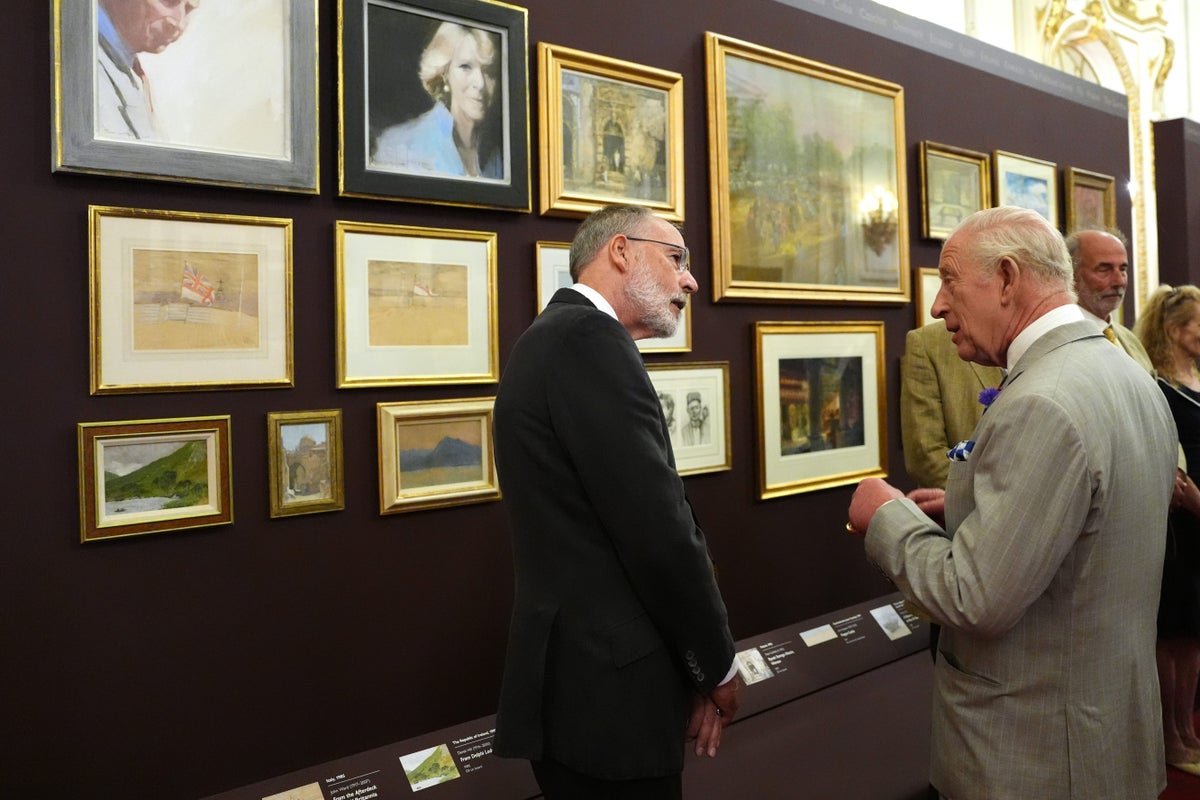 King’s Tour Art Exhibition Opens at Palace