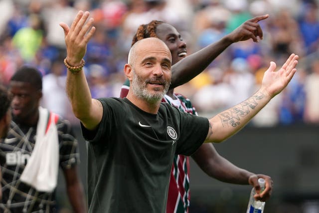 Enzo Maresca has guided Chelsea to the Club World Cup final (Frank Franklin II/AP)