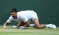 Novak Djokovic survives late fall to seal spot in Wimbledon semi-finals
