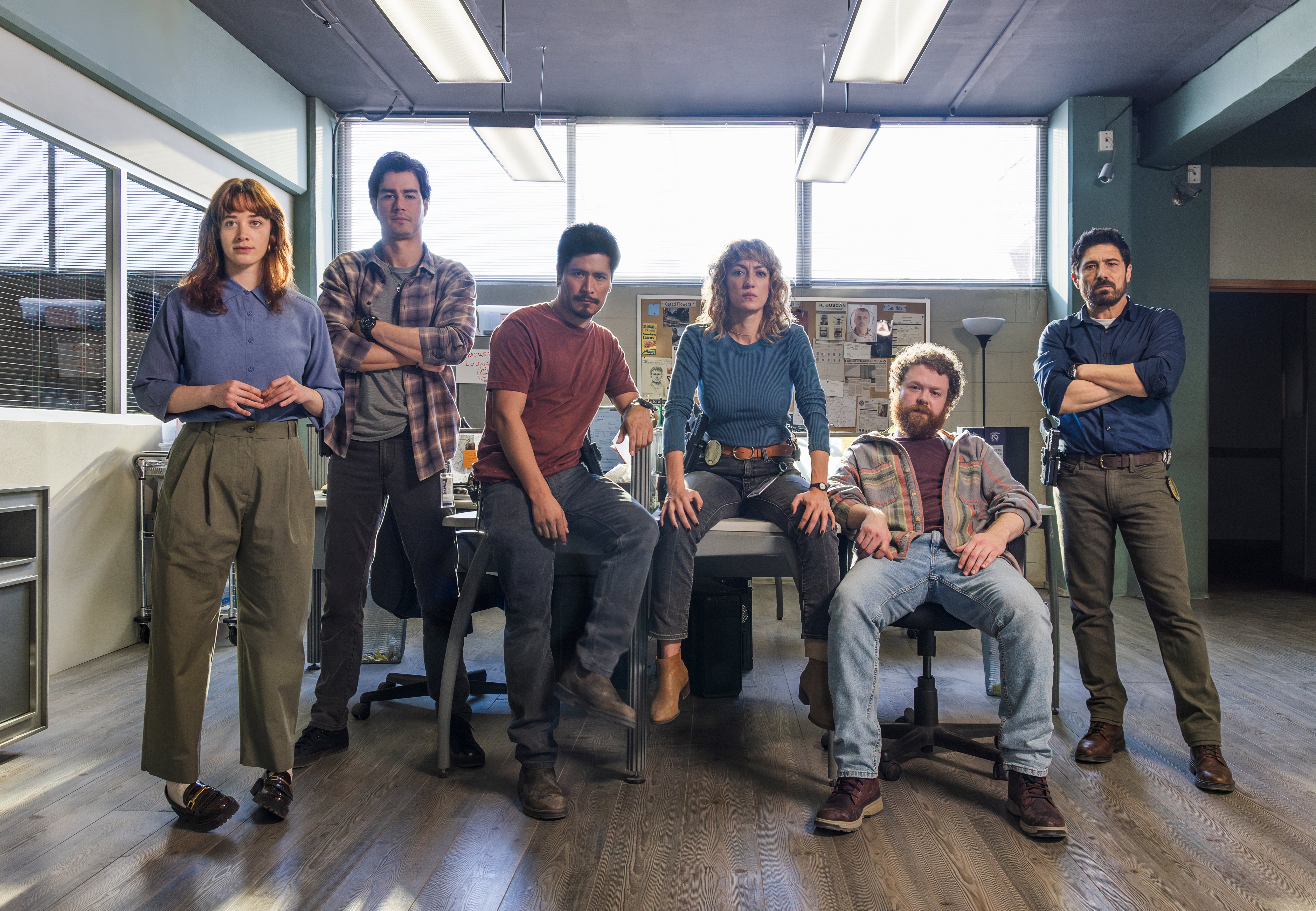 <p>Elenco de 'Los Gringo Hunters'</p>