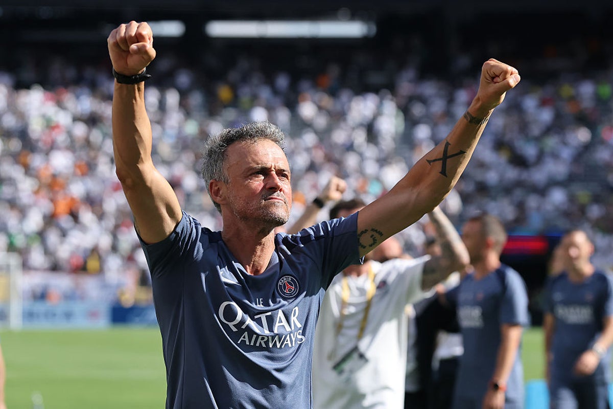 PSG Coach Luis Enrique Hospitalized After Cycling Accident