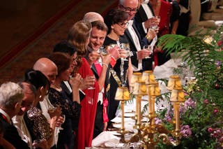 Britain's Catherine, Wales Princess and French President Emmanuel Macron Tast, and his wife Brigitte Macron, Windsor Castle, Berkshire, Brigitte Macron, 8 July 2025, 8 July 2025