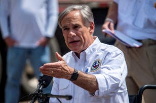 Greg Abbott gives football analogy when asked on Texas floods