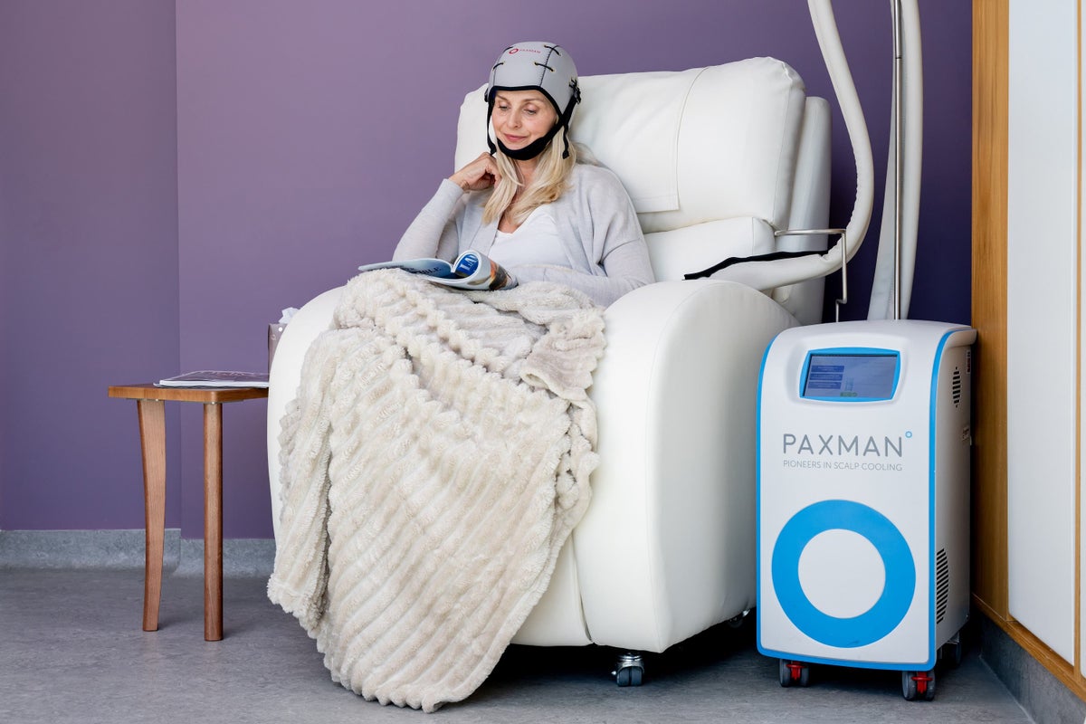 The helmet that can stop chemotherapy patients from losing their hair