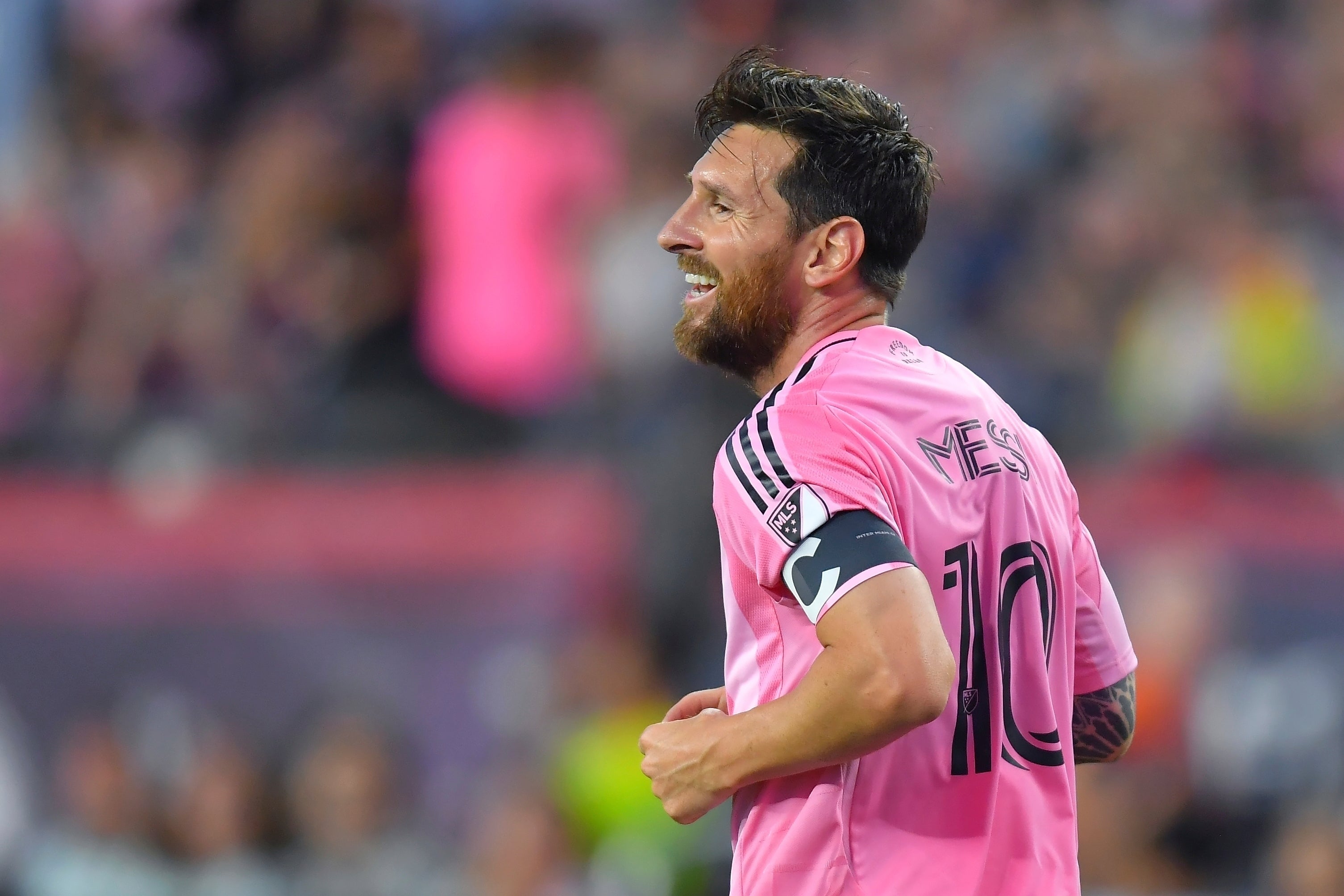 <p>Lionel Messi won the World Cup with Argentina in 2022</p>