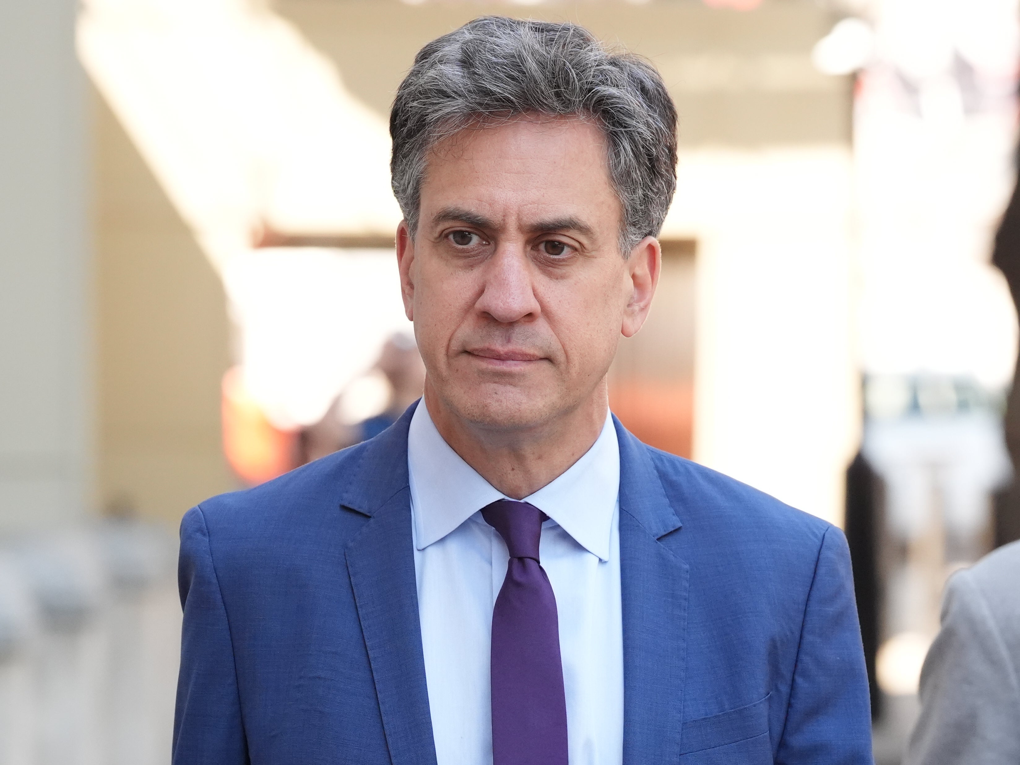 <p>Energy secretary Ed Miliband says a new Met Office report is a ‘stark warning’ on climate change (Jonathan Brady/PA)</p>