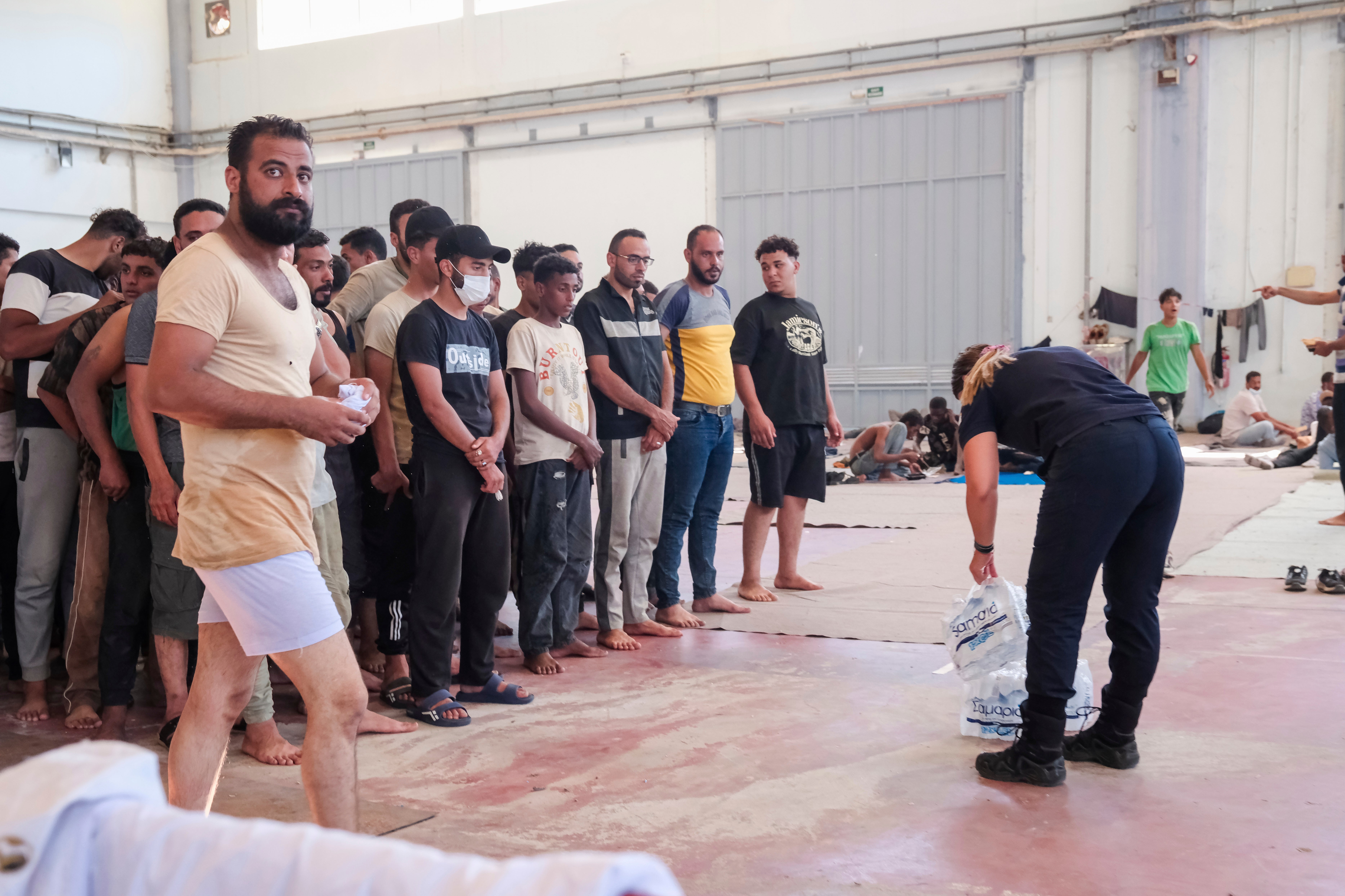 EUR-INM GRECIA-LIBIA MIGRANTES