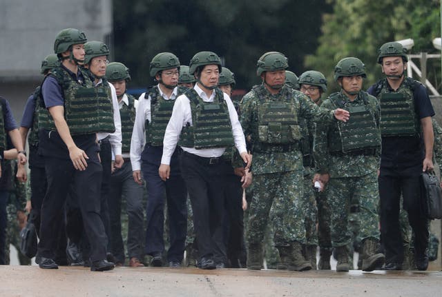 <p>Taiwan Military Exercise</p>