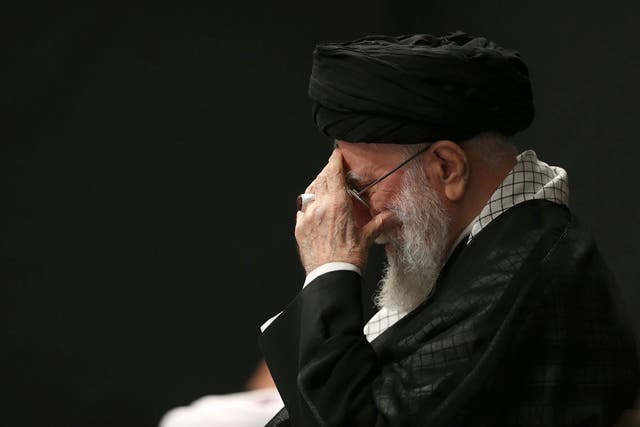 <p>Iran’s supreme leader Ayatollah Ali Khamenei</p>