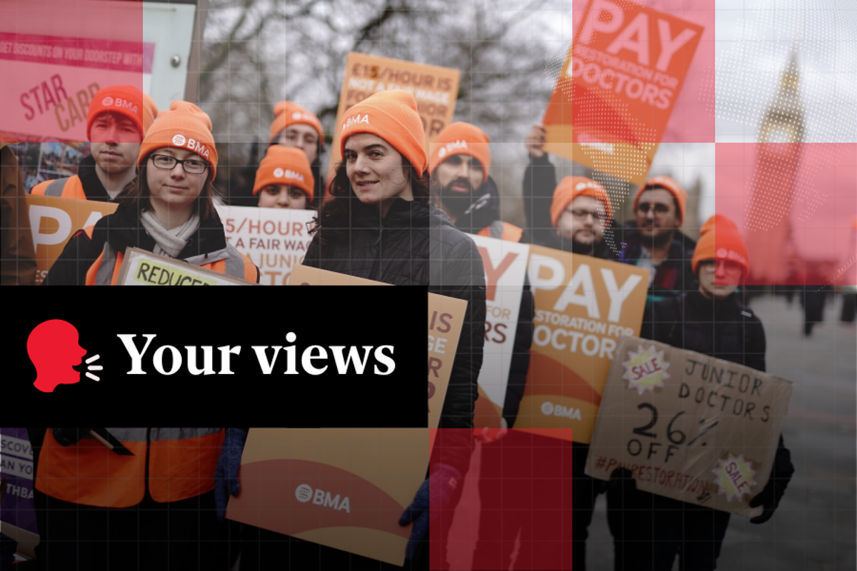 Voices: ‘No one outside the NHS will understand’: Doctors and their families defend strike action