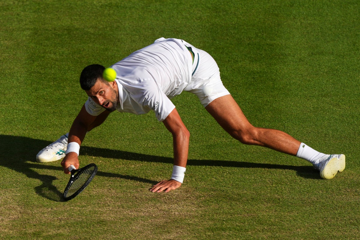 Novak Djokovic is ready to face Jannik Sinner and the other young guys at Wimbledon