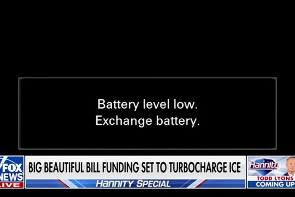 ‘Battery level low’: Stephen Miller’s latest Fox News rant cut short after camera self-deports