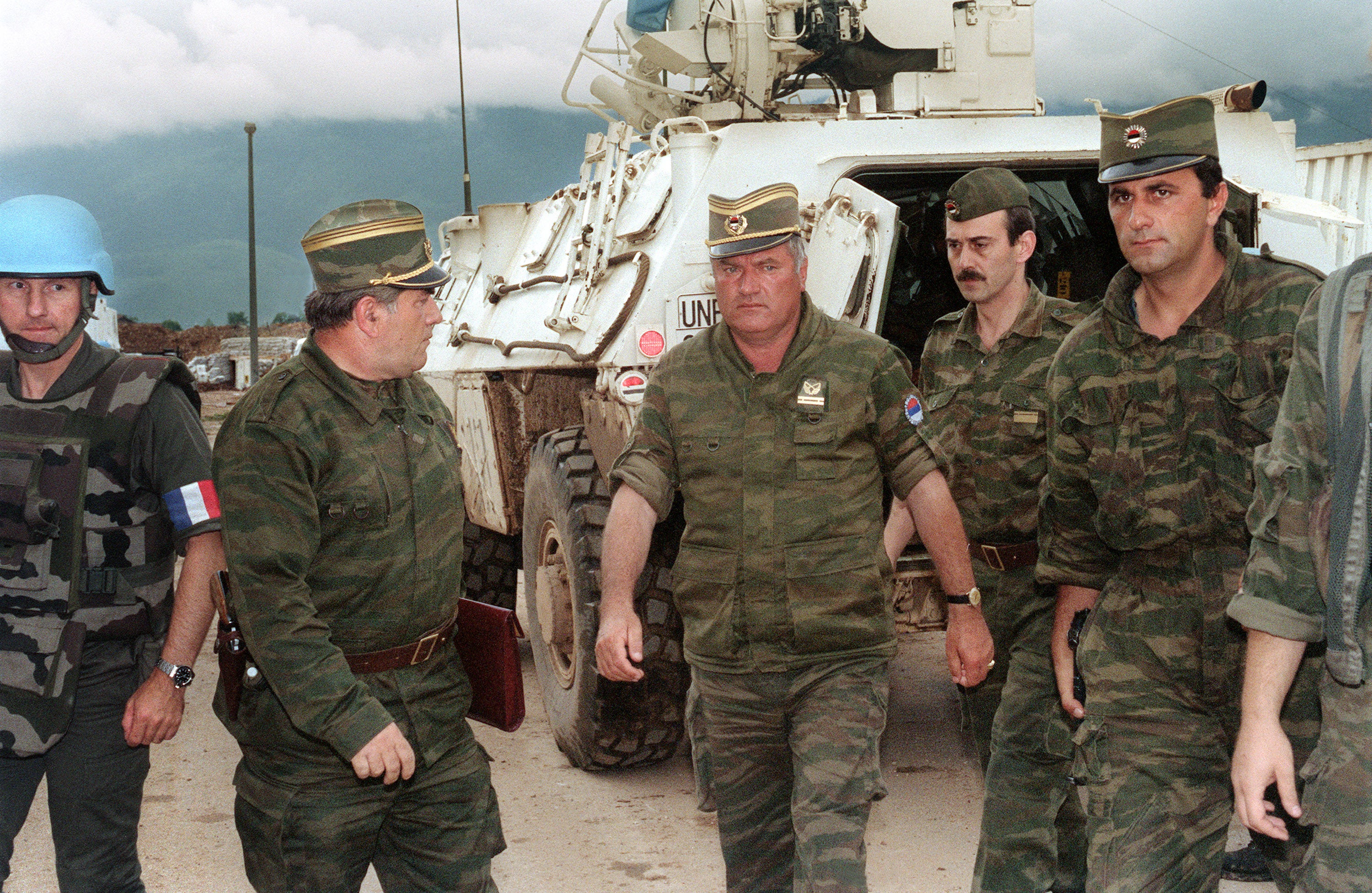 Ratko Mladic, Centers and 1993