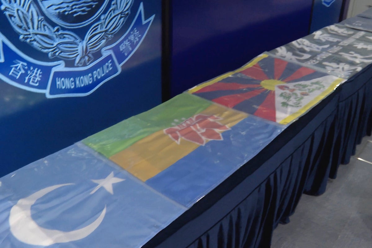 Hong Kong police arrest 4 men linked to a Taiwan-based group and accuse them of subversion