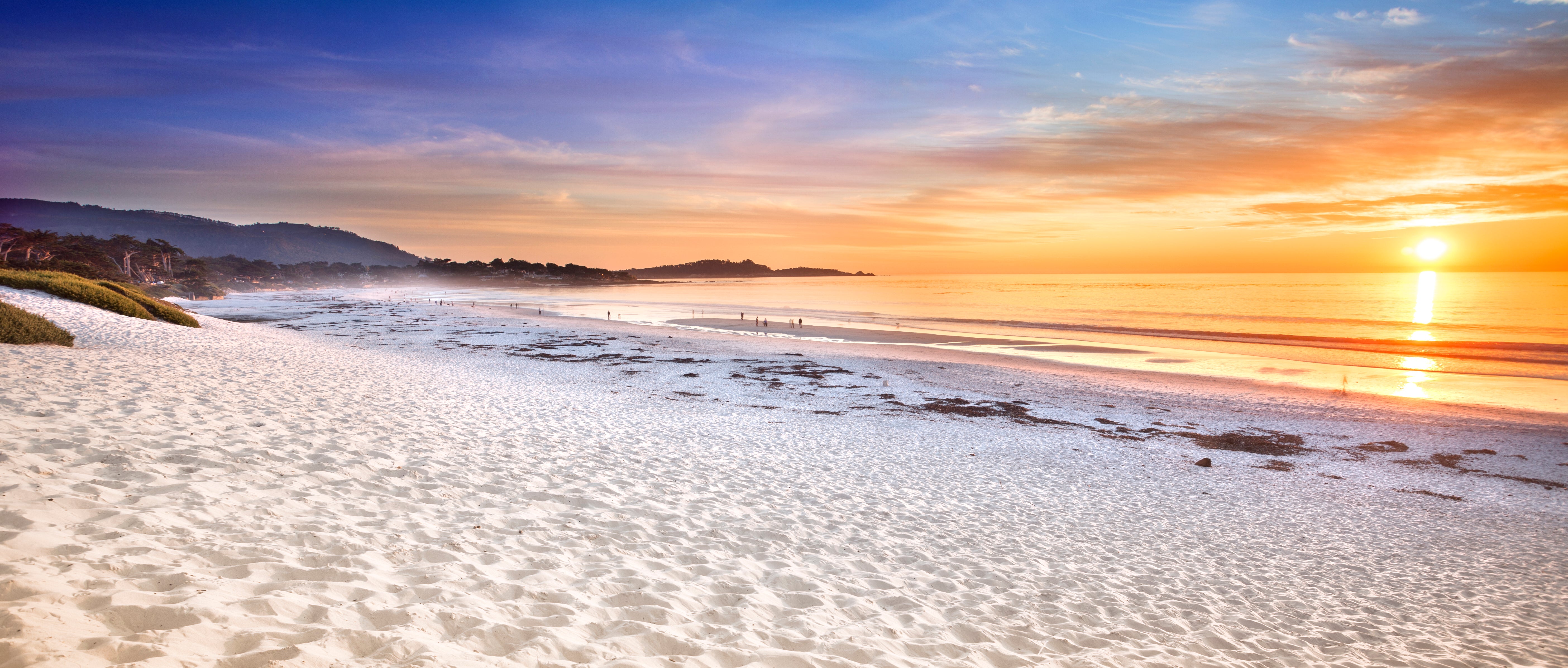 Carmel Beach was described as ‘pristine’ by one visitor