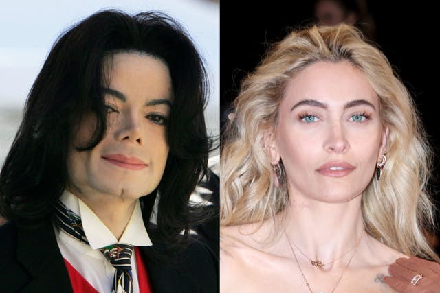 <p>Paris Jackson (right) has allegedly found irregularities in payments made by her father Michael's estate</p>