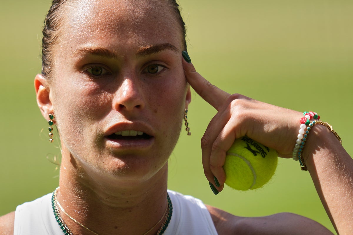Sabalenka takes swipe at Anisimova after Wimbledon defeat