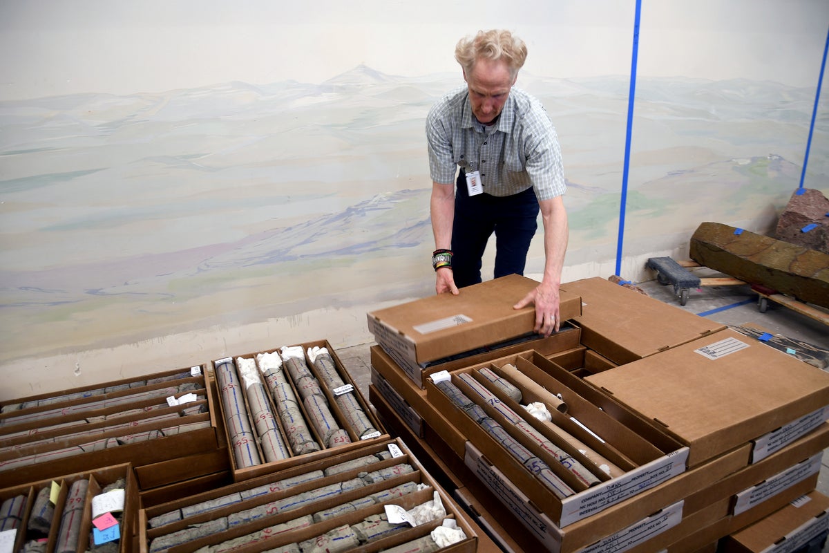 A Denver dino museum makes a find deep under own parking lot. Like 'a hole in one from the moon.'