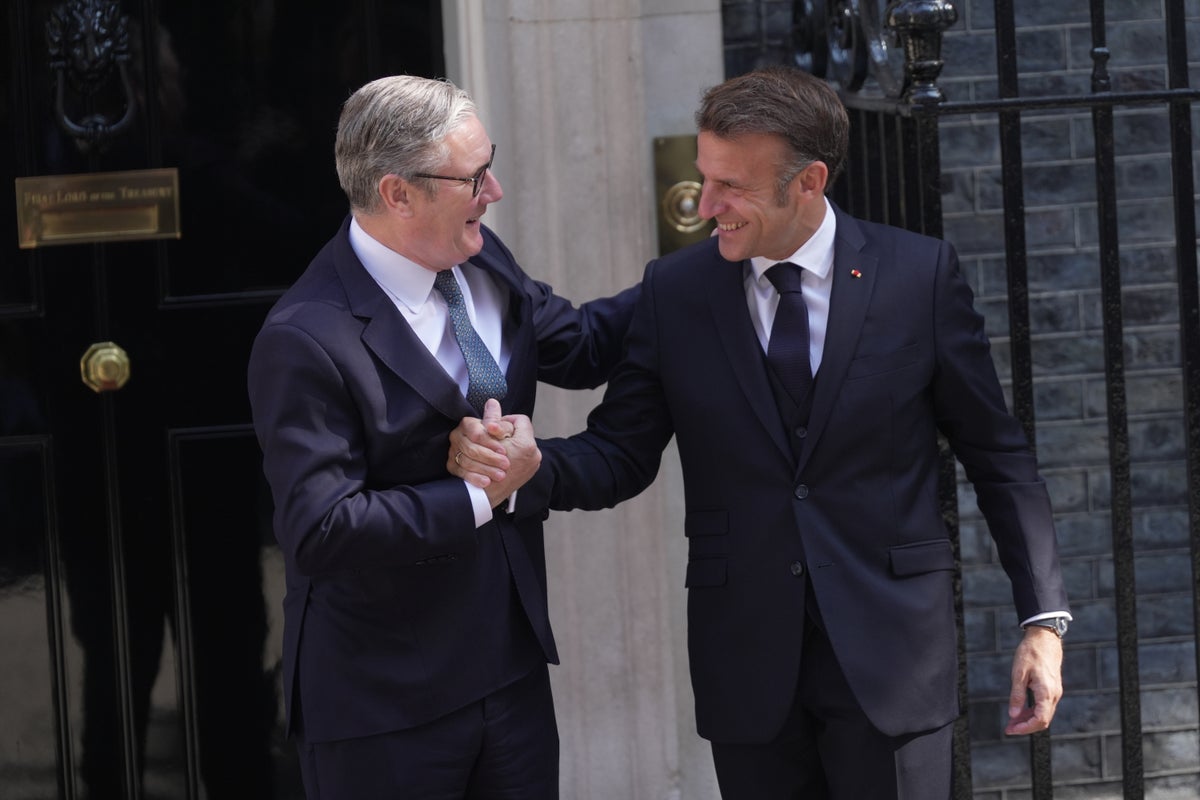 Watch live: Starmer and Macron unveil migrant return deal after crunch talks