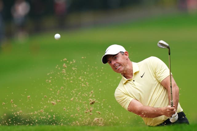 Rory McIlroy returns to Royal Portrush for The Open in his native Northern Ireland (Zac Goodwin/PA)