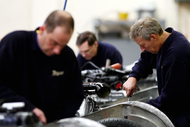The Office for National Statistics said gross domestic product contracted by 0.1% in May, following a 0.3% drop in April (David Davies/PA)