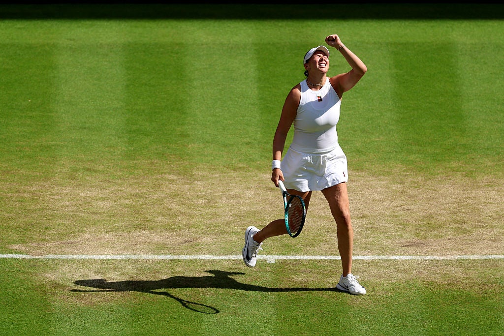 Anisimova will be playing the first grand slam final of her career today