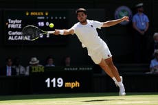 Wimbledon 2025 live: Alcaraz tie paused after fans require medical attention, plus Djokovic vs Sinner injury latest