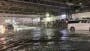 Japan road submerged in water as record rainfall causes flooding
