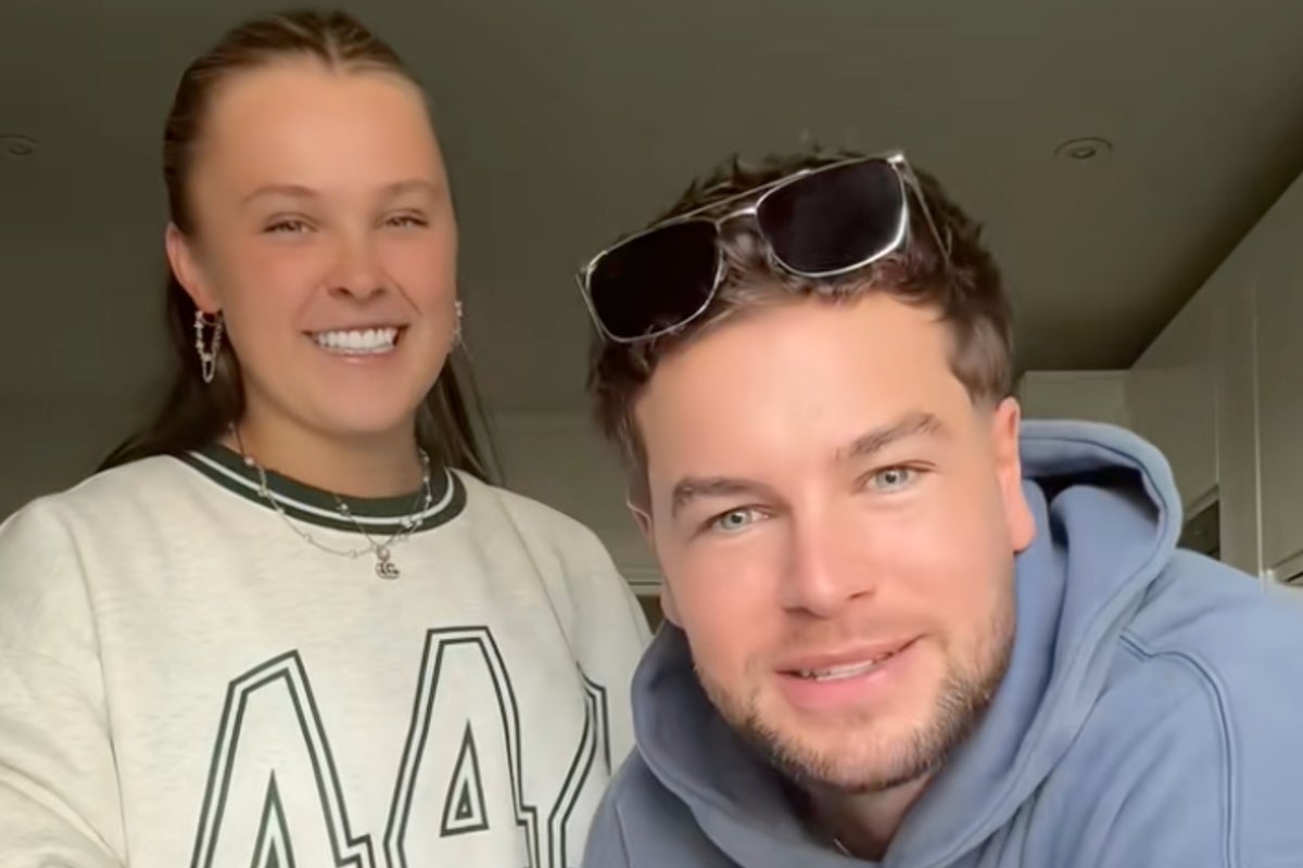 Watch as JoJo Siwa addresses pregnancy rumours with Chris Hughes